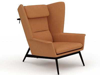 起居室休闲椅模型3d模型