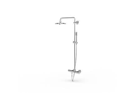 3d浴室淋浴喷头免费模型