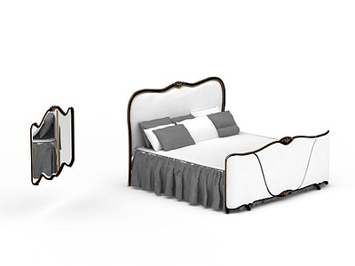 3d卧室摆件组合免费模型