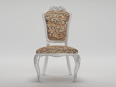 欧式椅子模型3d模型