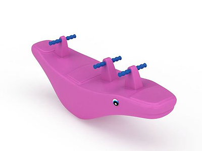 儿童娱乐设备跷跷板模型3d模型