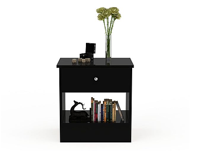 简易书柜模型3d模型