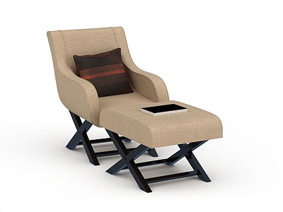 3d现代休闲椅子免费模型