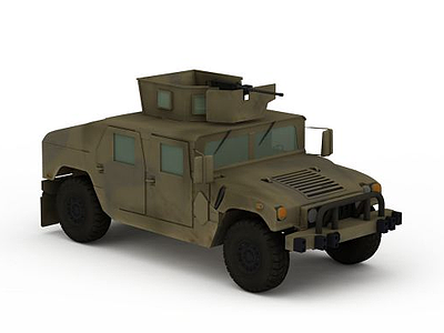 3d装甲车免费模型