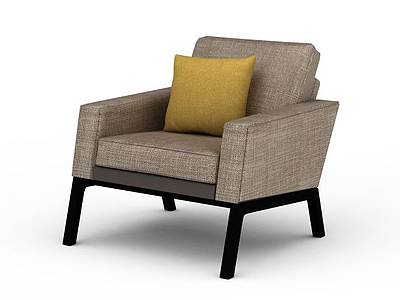 新中式沙发椅模型3d模型
