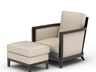 3d新中式沙发椅免费模型