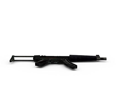 军事武器冲锋枪模型3d模型