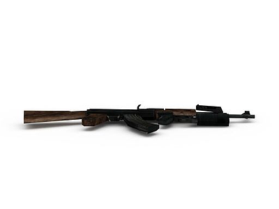 COD5武器冲锋枪模型3d模型