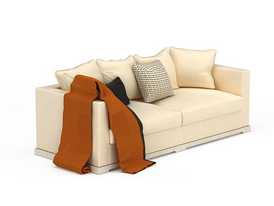 3d现代客厅沙发免费模型