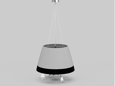 灯罩吊灯模型3d模型
