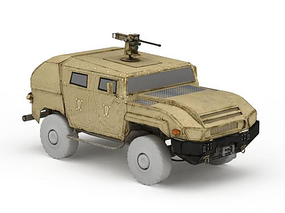 軍事汽車模型3d模型