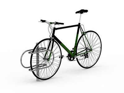 自行車模型3d模型