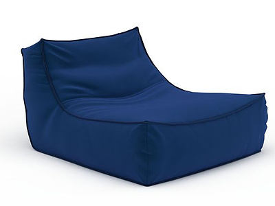 布艺躺椅模型3d模型