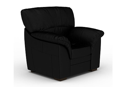 3d现代简约单人沙发免费模型