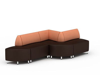 现代简约风格沙发模型3d模型