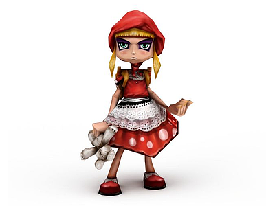 LOL安妮小红帽模型3d模型