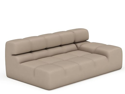 3d现代简约风格沙发床免费模型