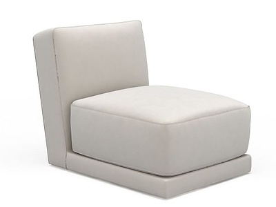 3d简约风格沙发椅子免费模型