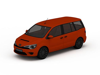 微型汽汽车模型3d模型