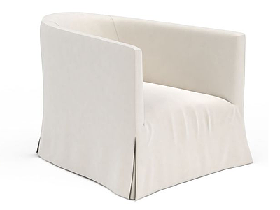 3d简易沙发椅免费模型