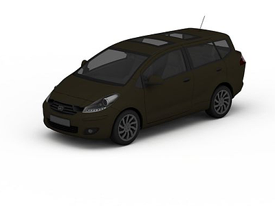 家用汽车模型3d模型