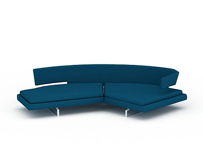 3d地中海风格沙发椅模型