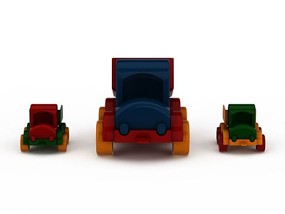 儿童玩具车模型3d模型