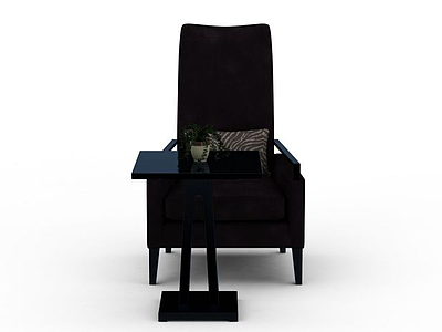 3d休闲桌椅组合免费模型