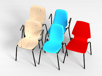 3d餐厅椅子模型