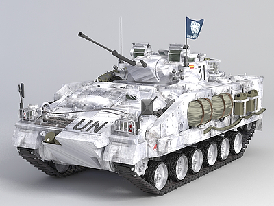装甲运兵车模型3d模型