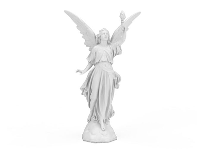 3d女神雕塑免费模型