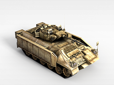3damx30主战坦克模型