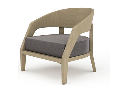 3d现代简约风格椅子免费模型
