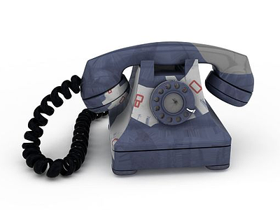 3d电话模型