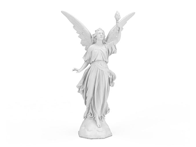 女神雕塑模型3d模型