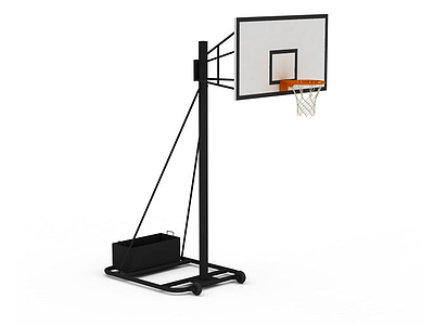 篮球架模型3d模型
