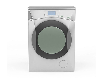 3d家用滚筒洗衣机免费模型
