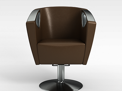 3d现代沙发转椅模型