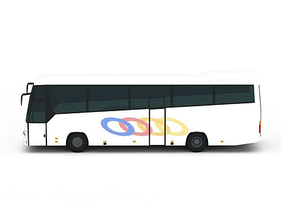 3d大巴车免费模型