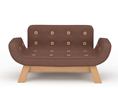 3d时尚沙发椅模型