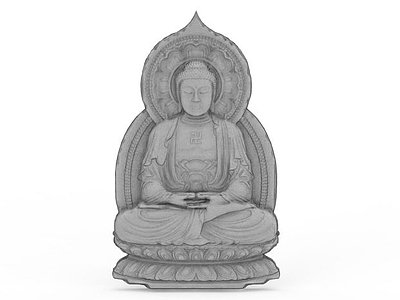 佛教雕塑模型