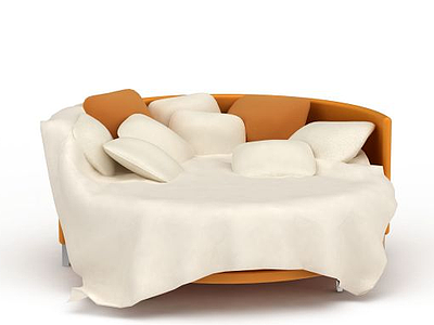 3d现代沙发床免费模型