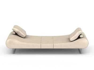 休闲沙发床模型3d模型