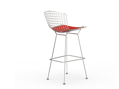 3d铁艺椅子模型