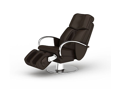 皮艺休闲躺椅模型3d模型