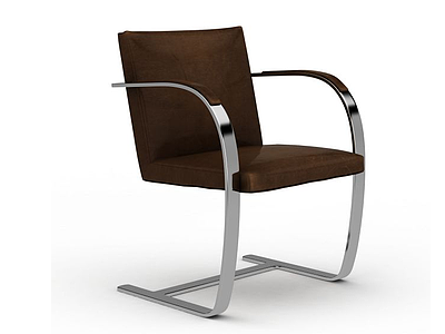 现代扶手椅子模型3d模型
