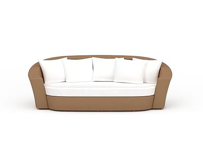 客厅休闲沙发模型3d模型