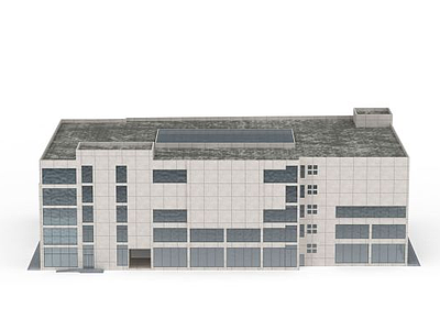 3d商业办公楼免费模型