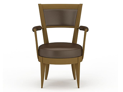 3d欧式沙发椅子模型