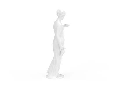 3d女人雕塑免费模型